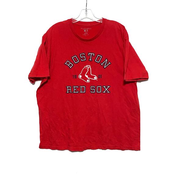 Boston Red Sox Wright & Ditson 1901 Red T Shirt Mens XL Baseball MLB Sporty - Picture 1 of 4